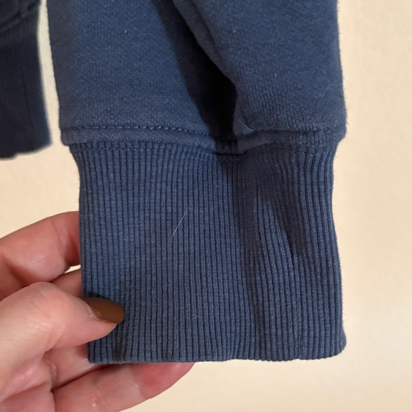 The North Face Men's Navy Crewneck with Desert Graphic - Picture 6 of 9